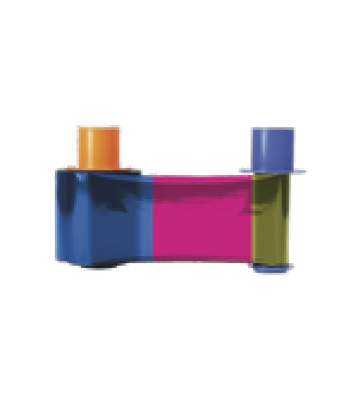 RIBBON FULL COLOR YMCKK 500 IMAGENES PARA  HDP/ DOBLE PANEL NEGRO