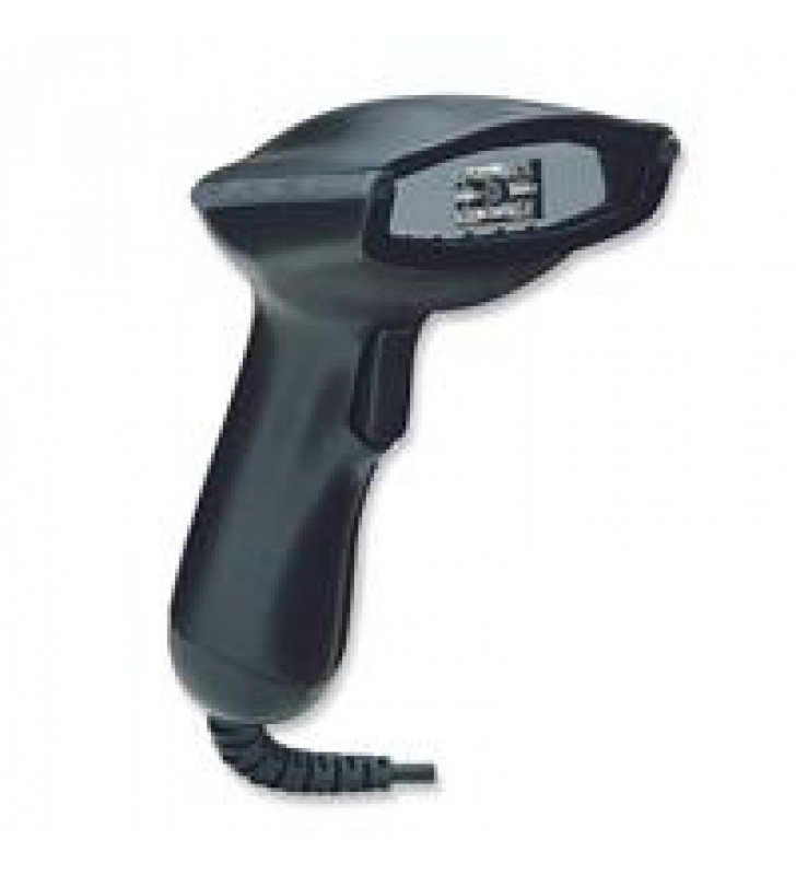 LECTOR CODIGO BARRAS 2D ALCANCE 43CM USB NEGRO MANHATTAN