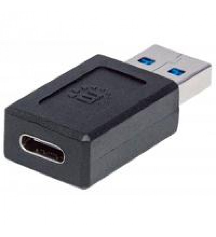 ADAPTADOR MANHATTAN USB-C A USB TIPO A 3.1 HEMBRA-MACHO