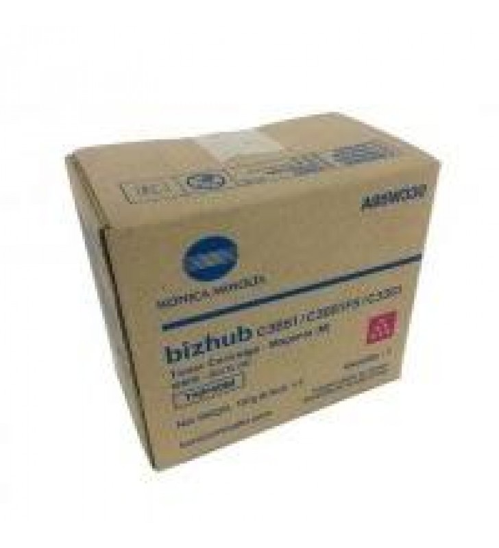 CARTUCHO DE TONER MAGENTA KONICA MINOLTA A95W330 PARA BIZHUB C3351 RENDIMIENTO 12000 IMPRESIONES 5 D
