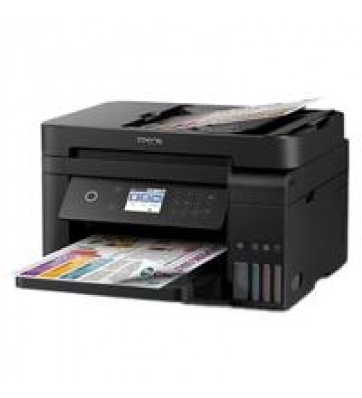 MULTIFUNCIONAL EPSON L6171 PPM 33 NEGRO/20 COLOR TINTA CONTINUA ECOTANK USB WIFI RED ADF DUPLEX