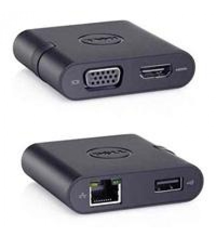 ADAPTADOR DELL DA200 - USB TIPO C A HDMI/VGA/ETHERNET/USB 3.0