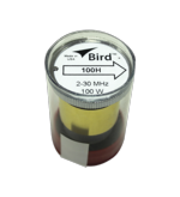 ELEMENTO EN LINEA 7/8 DE 100 WATT PARA WATTMETRO BIRD 43 EN EL RANGO DE FRECUENCIA DE 2-30 MHZ.