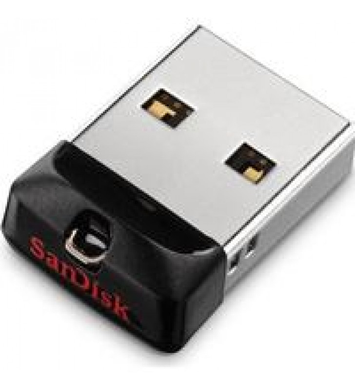 MEMORIA SANDISK 16GB USB 2.0 CRUZER FIT Z33 NEGRO MINI