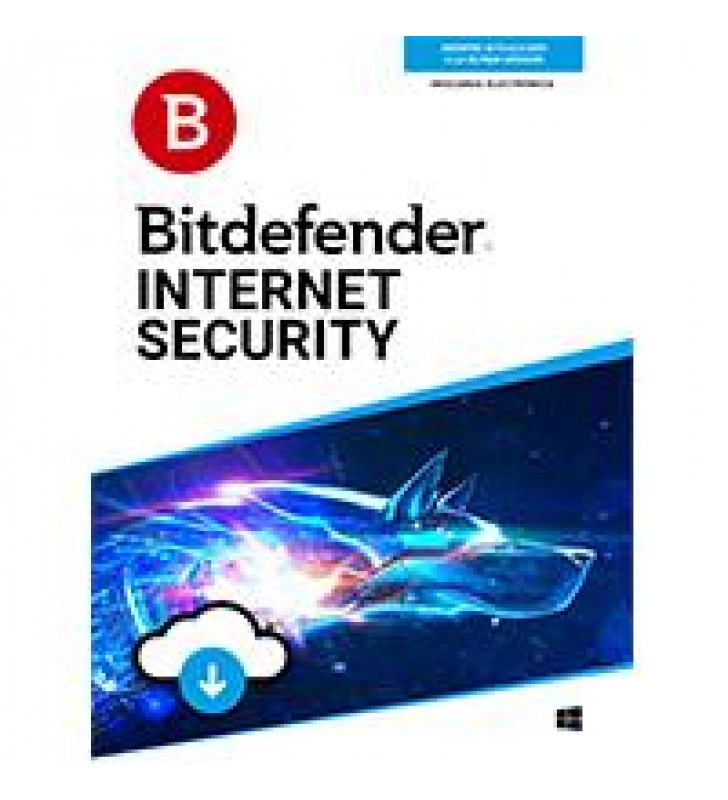 ESD BITDEFENDER INTERNET SECURITY / 1 USUARIO / 2 ANOS (ENTREGA ELECTRONICA) ESD BITDEFENDER INTERNET SECURITY / 1 USUARIO / 2 ANOS (ENTREGA ELECTRONICA)