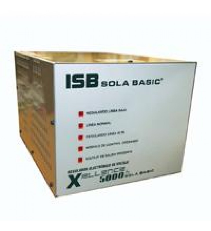 REGULADOR ELECTRONICO DE VOLTAJE SOLA BASIC  XELLENCE 2000VA 2 FASES 220 VCA.