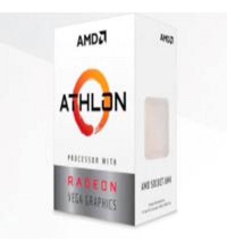 PROCESADOR AMD ATHLON 3000G S-AM4 35W 3.5GHZ 2CPU CORES / GRAFICOS RADEON VEGA 3GPU / CON VENTILADOR