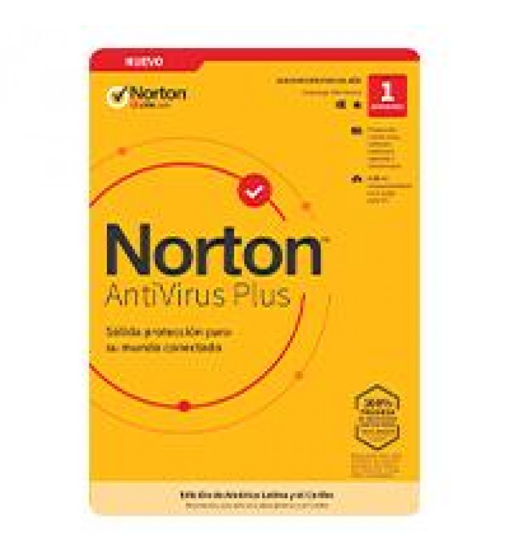 ESD NORTON ANTIVIRUS PLUS/ 1 DISPOSITIVO/ 1 ANO/ DESCARGA DIGITAL