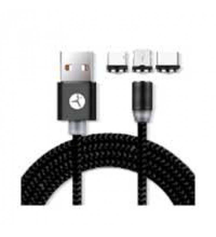 CABLE TECHZONE TZCABTRI01 CARGADOR MULTIPLE MICRO USB TIPO C LIGHTNING CABLE TECHZONE TZCABTRI01 CARGADOR MULTIPLE MICRO USB TIPO C LIGHTNING