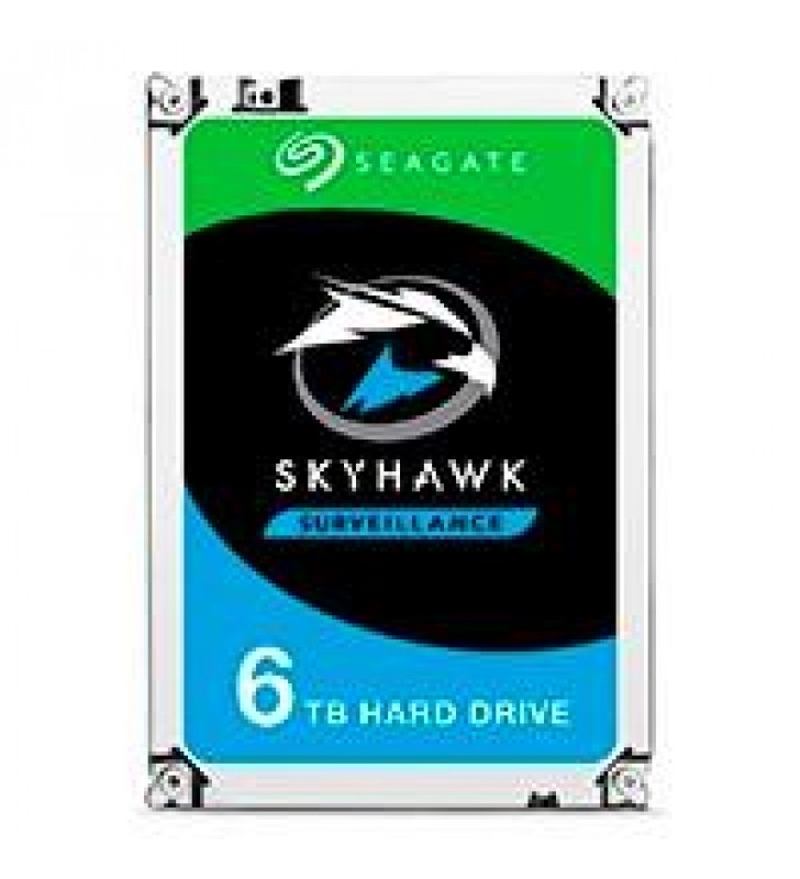DD INTERNO 6TB SEAGATE SKYHAWK 3.5 ESCRITORIO SATA3 6GB/S 256MB 5400RPM VIDEO VIGILANCIA 24X7 DVR Y DD INTERNO 6TB SEAGATE SKYHAWK 3.5 ESCRITORIO SATA3 6GB/S 256MB 5400RPM VIDEO VIGILANCIA 24X7 DVR Y