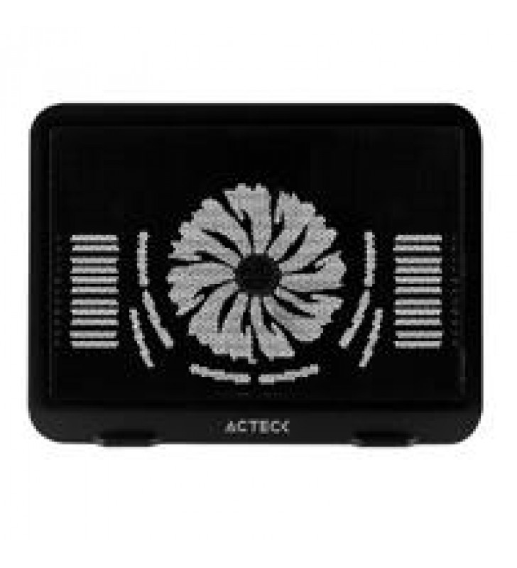 BASE ENFRIADORA ACTECK ICTUS LAPTOP DE 15 PULGADAS/1 VENTILADOR/COLOR NEGRO/AC-929080