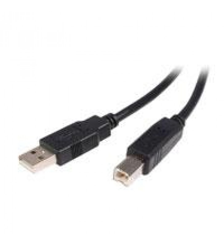 CABLE USB DE 2M PARA IMPRESORA - 1X USB A MACHO A 1X USB B MACHO - ADAPTADOR NEGRO - STARTECH.COM MO