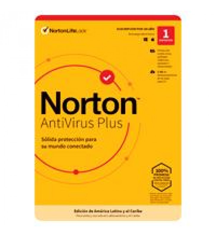 NORTON ANTIVIRUS PLUS 1 DISPOSITIVO 1 ANO (CAJA) NORTON ANTIVIRUS PLUS 1 DISPOSITIVO 1 ANO (CAJA)