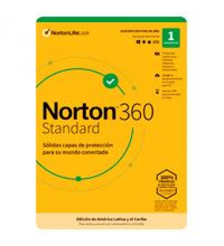 NORTON 360 STANDARD / INTERNET SECURITY 1 DISPOSITIVO 1 ANO (CAJA) NORTON 360 STANDARD / INTERNET SECURITY 1 DISPOSITIVO 1 ANO (CAJA)