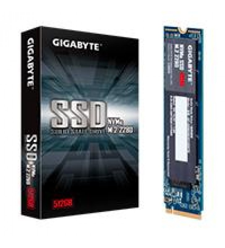 UNIDAD DE ESTADO SOLIDO SSD GIGABYTE NVME M.2 2280 512GB PCIE 3.0X4 NAND FLASH LECT 1700MB/S ESCRIT UNIDAD DE ESTADO SOLIDO SSD GIGABYTE NVME M.2 2280 512GB PCIE 3.0X4 NAND FLASH LECT 1700MB/S ESCRIT