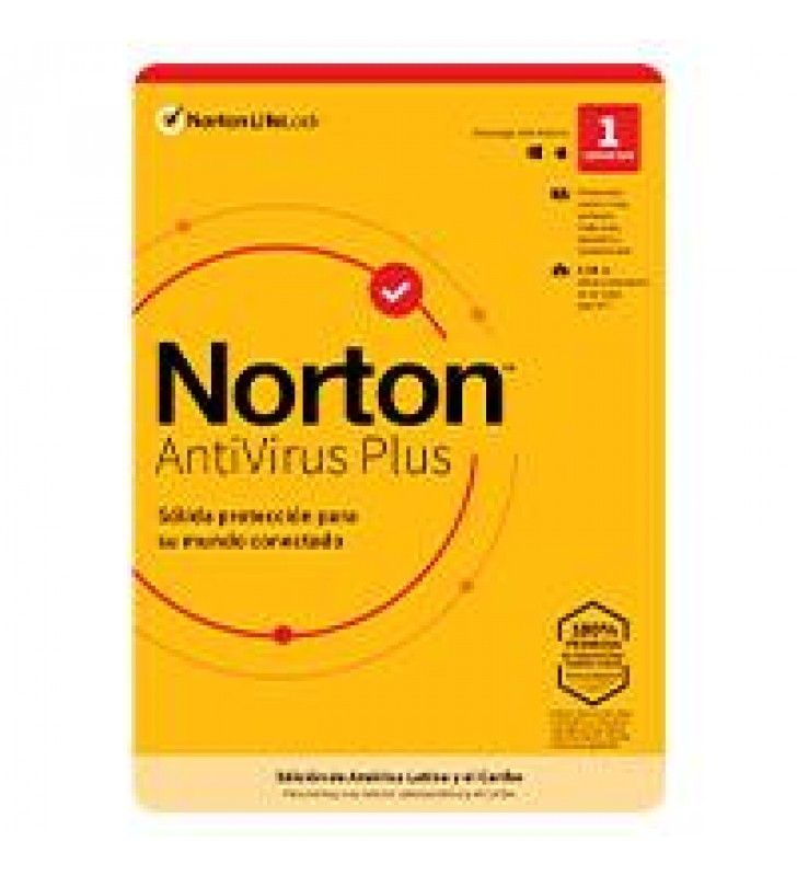 ESD NORTON ANTIVIRUS PLUS/ 1 DISPOSITIVO/ 2 ANOS/ DESCARGA DIGITAL