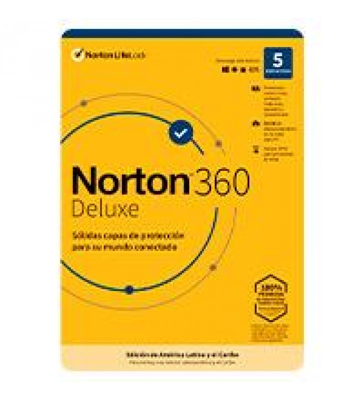 ESD NORTON 360 DELUXE / TOTAL SECURITY/ 5 DISPOSITIVOS/ 2 ANOS / DESCARGA DIGITAL