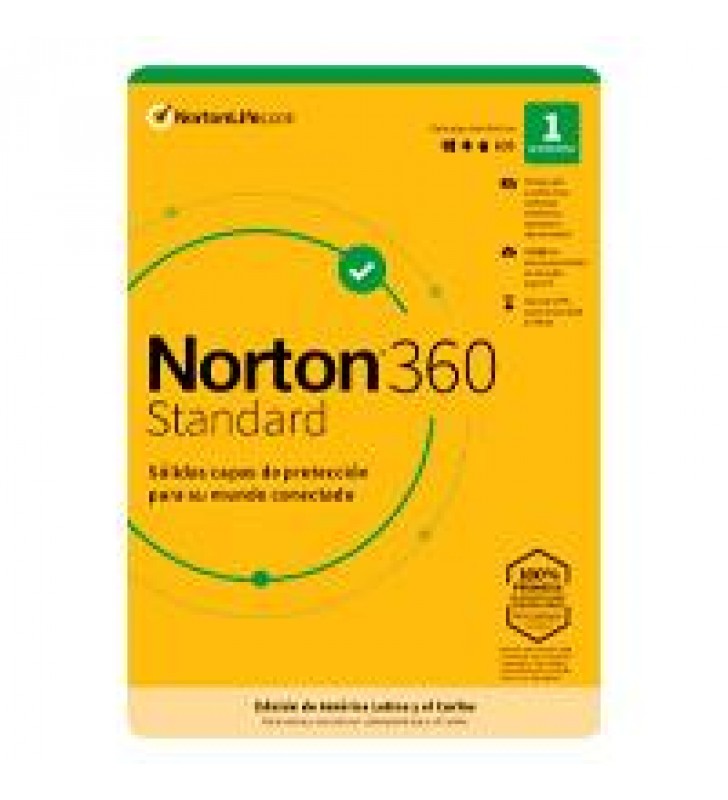 ESD NORTON 360 STANDARD/ INTERNET SECURITY/ 1 DISPOSITIVO/ 2 ANOS/ DESCARGA DIGITAL