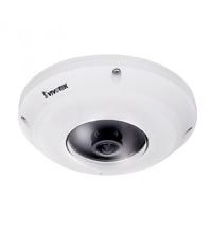 CAMARA IP FISHEYE PARA EXTERIOR / 5 MP / VISION HEMISFERICA 360? / H.265 / AUDIO / POE / WDR PRO / A