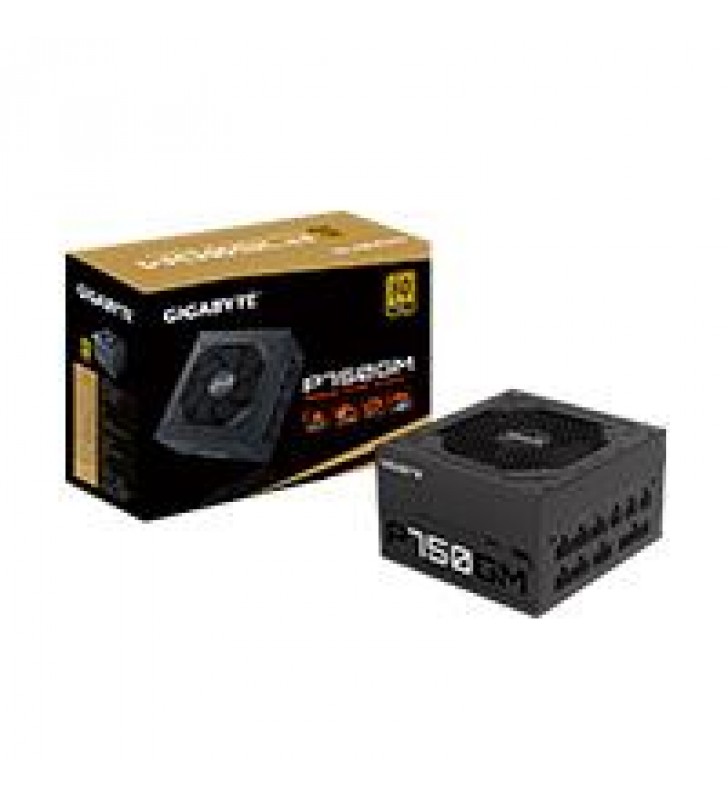 FUENTE DE PODER GIGABYTE 750W/80 PLUS GOLD/NEGRO/ATX/MODULAR FUENTE DE PODER GIGABYTE 750W/80 PLUS GOLD/NEGRO/ATX/MODULAR