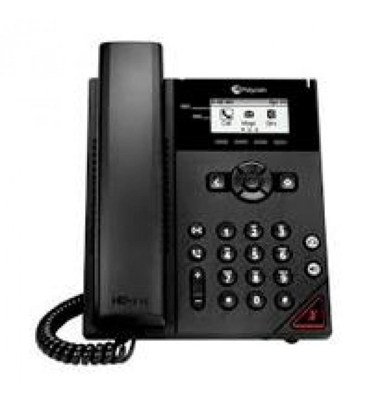 VVX 150 TELEFONO IP EMPRESARIAL DE ESCRITORIO DE 2 LINEAS CON DOS PUERTOS ETHERNET 10/100. POE SOLAM