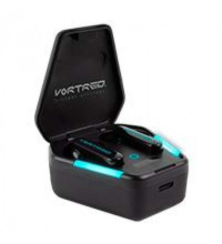 AUDIFONOS GAMING BT TWS W.A.R. VORTRED BY PERFECT CHOICE NEGRO
