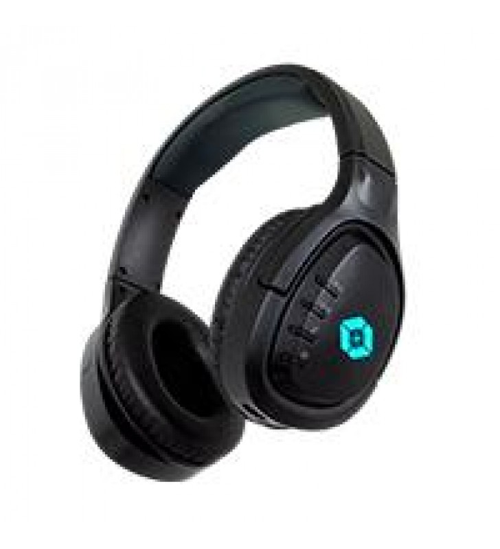 AUDIFONO DIADEMA GAMER BT CON MICROFONO DESMONTABLE PARA MANOS LIBRES CONECTOR 3.5 MM TRRS VORTRED B