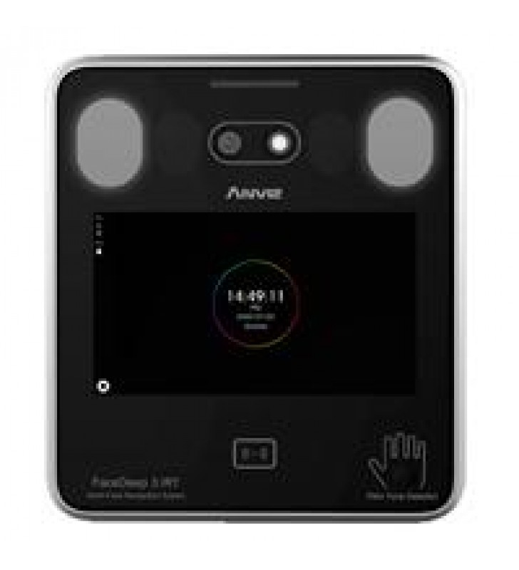 SISTEMA DE RECONOCIMIENTO FACIAL ANVIZ CON CONTROL DE ACCESO CON DETECCION DE CUBREBOCAS Y MODULO TE