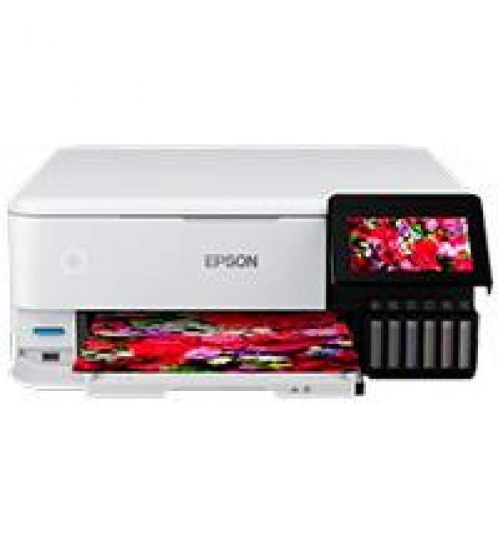 MULTIFUNCIONAL EPSON L8160 PPM 32 NEGRO/32 COLOR TINTA CONTINUA ECOTANK USB WIFI RED CD/DVD FOTOGRAF
