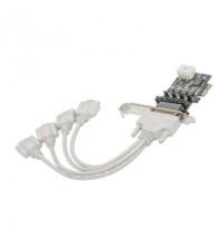 TARJETA SERIAL PCI EXPRESS CON CUATRO PUERTOS DB9