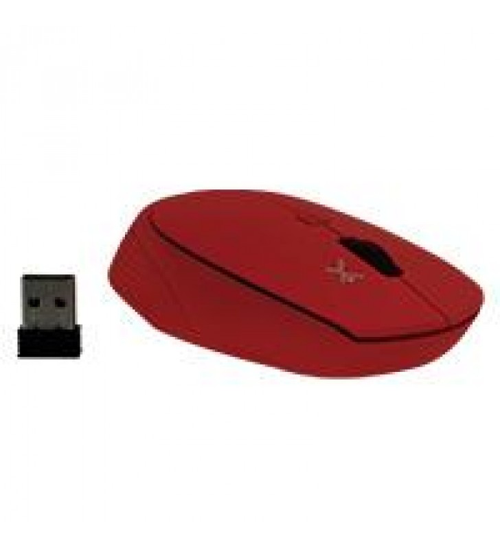 MOUSE INALAMBRICO ROOT 1 600 DPI PERFECT CHOICE ROJO