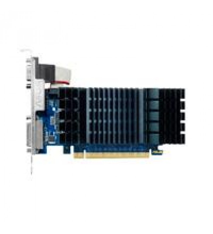 TARJETA DE VIDEO ASUS NVIDIA GT730/PCIE X16 2.0/2GB GDDR5/HDMI/DVI/D-SUB/BAJO PERFIL/GAMA BASICA