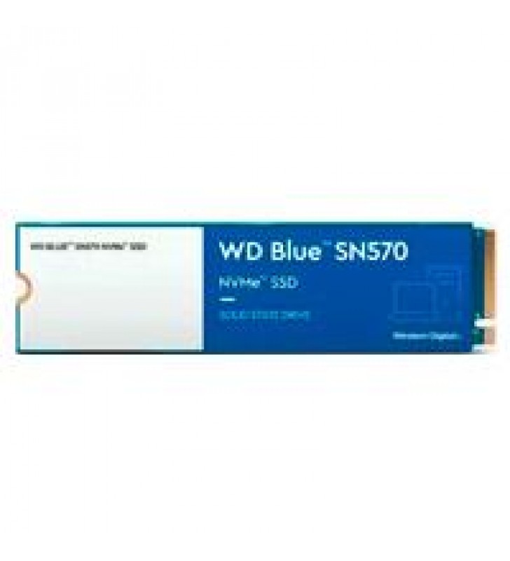UNIDAD DE ESTADO SOLIDO INTERNO 500GB WD BLUE SN570 M.2 2280 NVME PCIE GEN3 X4 LECT.3500MBS ESCRIT.2 UNIDAD DE ESTADO SOLIDO INTERNO 500GB WD BLUE SN570 M.2 2280 NVME PCIE GEN3 X4 LECT.3500MBS ESCRIT.2