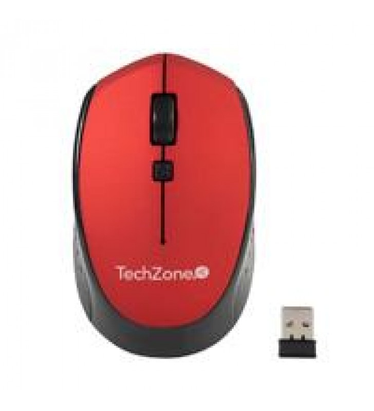MOUSE TECHZONE TZ19MOU01-INAR OPTICO NANO USB BOTONES ROJO MOUSE TECHZONE TZ19MOU01-INAR OPTICO NANO USB BOTONES ROJO