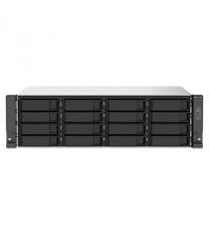 NAS QNAP TS-1673AU-RP-16G-US /FUENTE REDUNDANTE/ 16 BAHIAS SATA HDD 35/RACK 3U/NUCLEO CUADRUPLE 2.2