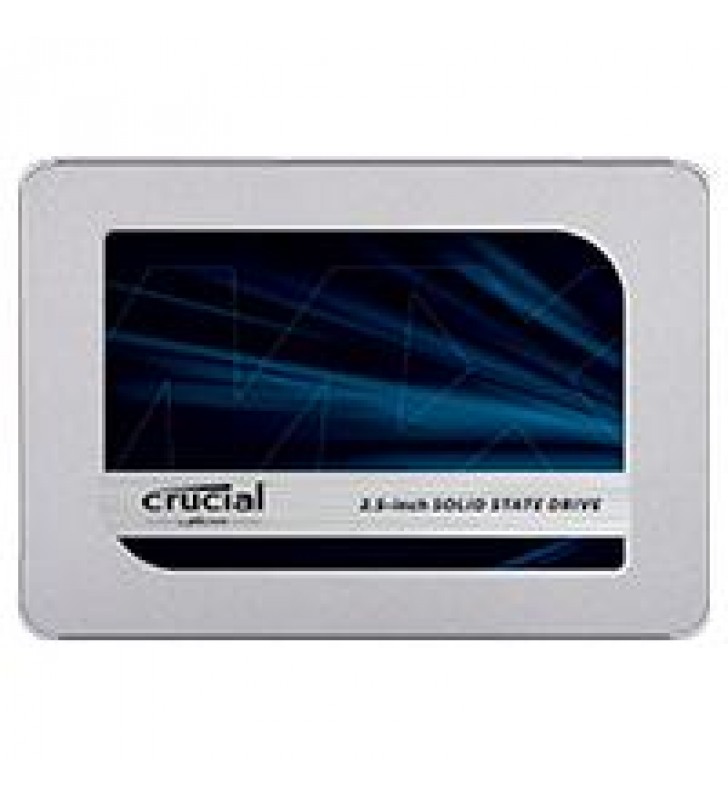 UNIDAD DE ESTADO SOLIDO INTERNO 250GB CRUCIAL MX500 2.5 SATA  LECT.560/ESCRIT.510 MBS 7MM PC/LAPTOP/