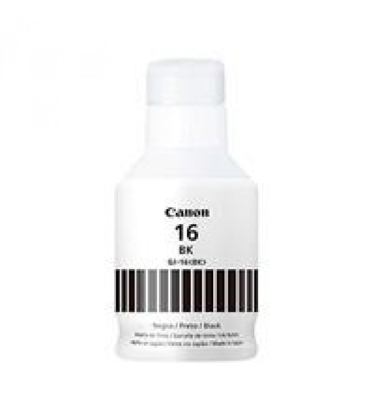 BOTELLA DE TINTA CANON GI-16 BK COMPATIBLE GX6010 Y GX7010