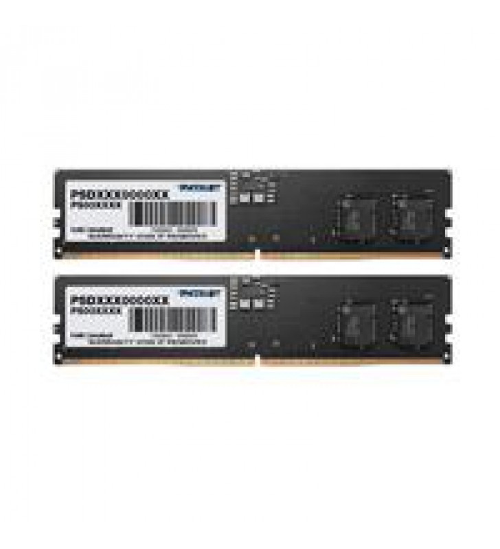 MEMORIA PATRIOT SIGNATURE UDIMM DDR5 32GB 2X16GB 4800MHZ CL40 288PIN 1.1V P/PC/KIT MEMORIA PATRIOT SIGNATURE UDIMM DDR5 32GB 2X16GB 4800MHZ CL40 288PIN 1.1V P/PC/KIT