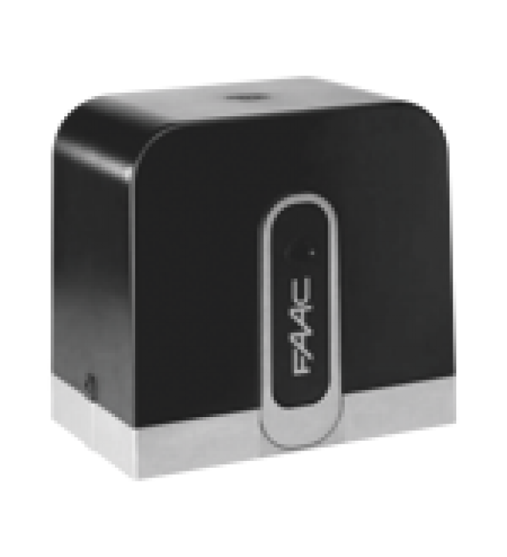 OPERADOR FAAC C721 PARA PUERTAS CORREDIZAS DE HASTA 800 KG / COMPATIBLE CON RESPALDO DE BATERIA / LONGITUD MAXIMA DE LA HOJA 15 METROS