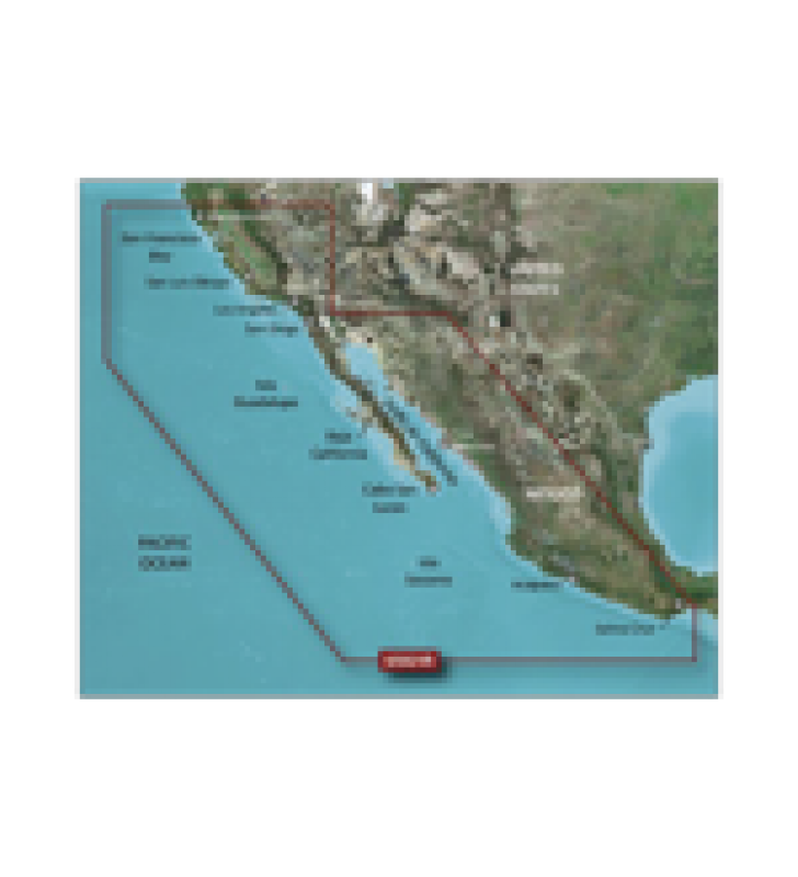 MAPA HXUS021R CALIFORNIA - MEXICO.