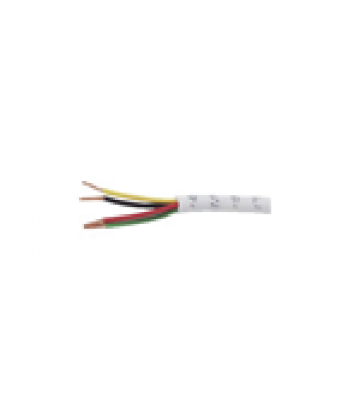 RETAZO DE 30 METROS DE ALAMBRE , 4 X 22 AWG ; TIPO CM-CL2 USO INTERIOR, DE COLOR BLANCO, PARA APLICACIONES DE ALARMAS DE INTRUSION / SISTEMAS DE AUTOMATIZACION