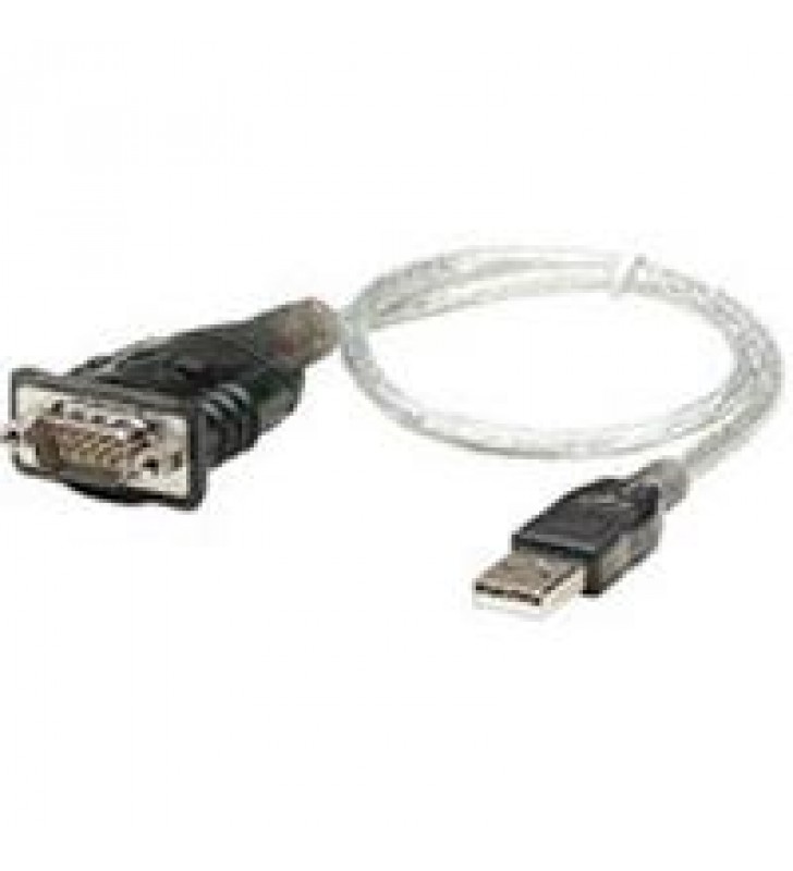 CABLE CONVERTIDOR MANHATTAN USB A SERIAL DB9 RS232 45CM BLISTER