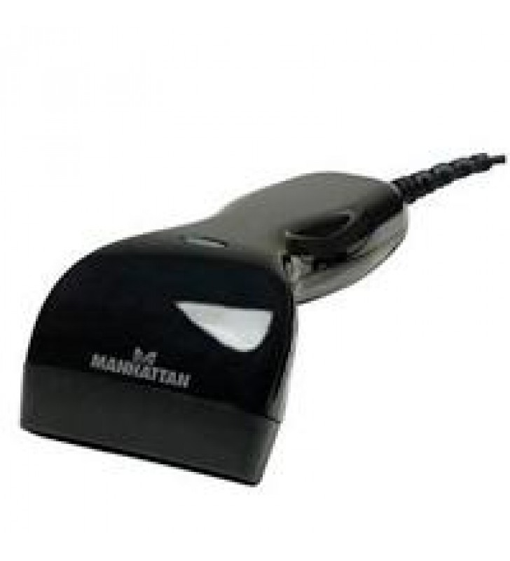 LECTOR DE CODIGO DE BARRAS MANHATTAN 80MM USB NEGRO