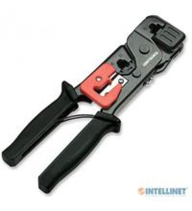 PINZA CRIMPEADORA INTELLINET PARA PLUGS RJ11/RJ12/RJ45