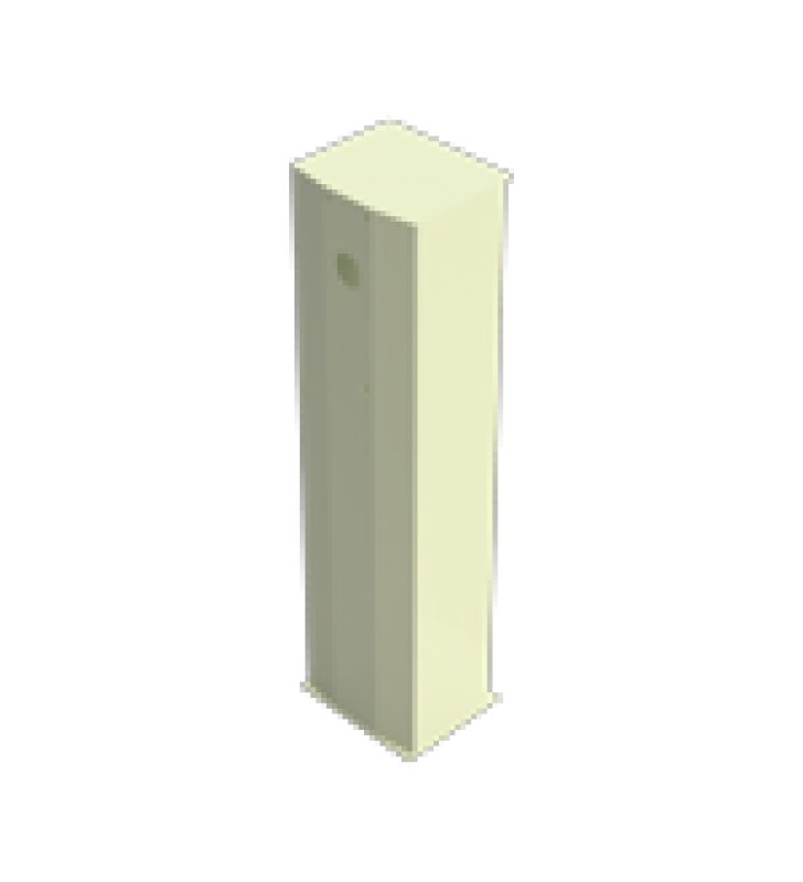 GABINETE COLOR BEIGE PARA BARRERA CAME / COMPATIBLE CON SERIE HIBRIDA / NO INCLUYE PUERTA