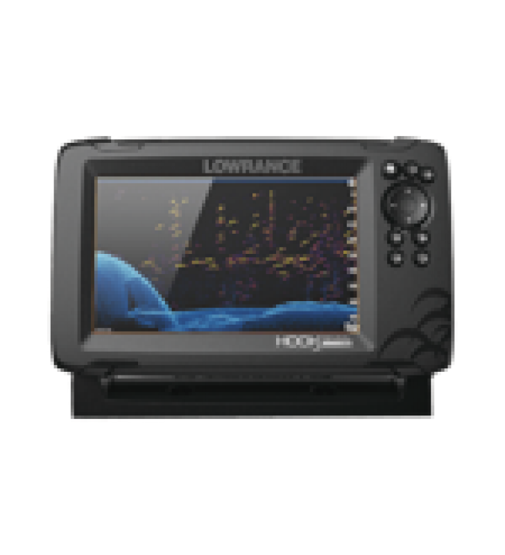 HOOK REVEAL CON PANTALLA SOLAR MAX DE 7 PULGADAS, INCLUYE TRANSDUCER TRIPLE SHOT