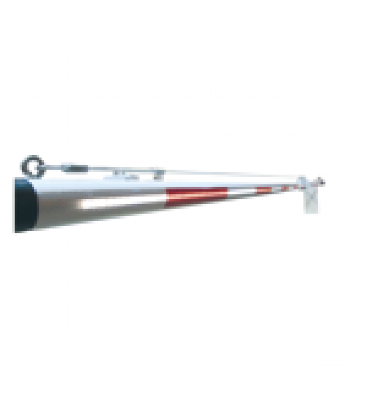BRAZO DE ALUMINIO CON ILUMINACION DE 6 METROS PARA BARRERA 1602-090