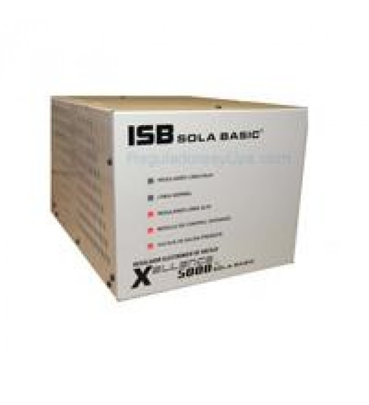 REGULADOR SOLA BASIC ISB CVH 4000 VA FERRORESONANTE 1 FASE 120 VCA +/- 3%