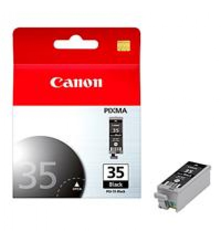 CARTUCHO CANON PGI-35BK NEGRO RENDIMIENTO APROX 191  PAGINAS COMPATIBLE CON IP100 IP110.