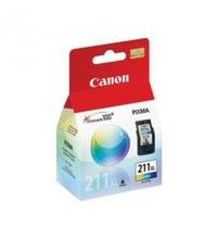 CARTUCHO CANON CL-211XL COLOR RENIDMIENTO APROX 360 PAGINAS COMPATIBLE CON IP2700 IP2702 MP230 MP240